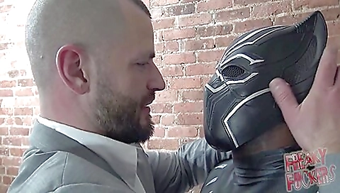 Latina is ready for black cock and she receives a facial