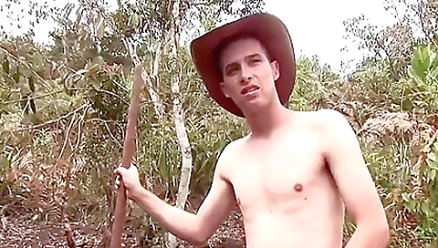 Best cocks in the woods cumming in a wild threesome
