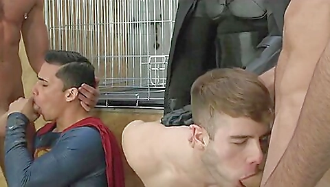 Big tits and small boobs 18+ chicks in a group sex show