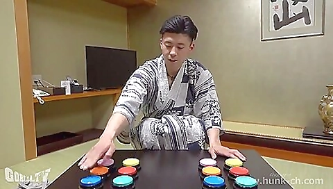 Japanese girl gets scared of big toy and gets fucked