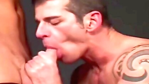 Young men with great sex toys get creampied in the movie
