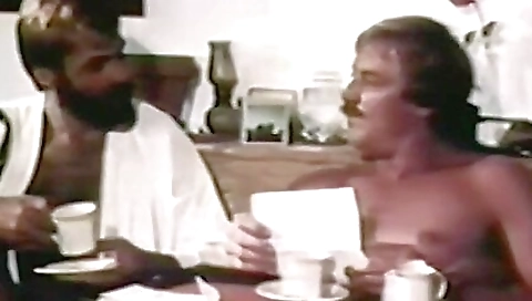 Vintage porn video with a blonde and brunette girl