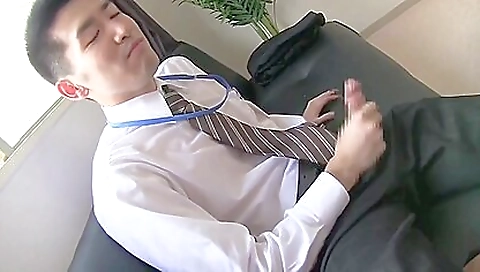 Japanese girl with big tits gets fucked in the face