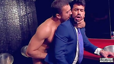 Oldy with a big butt gets humped by a younger dick