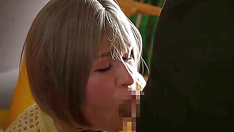 Japanese girl with perfect body and smile goes to the cinema